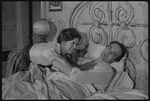 Polly Holliday and Robert Loggia in the stage production Wedding Band