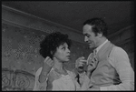Ruby Dee and Robert Loggia in the stage production Wedding Band