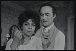 Ruby Dee and Robert Loggia in the stage production Wedding Band