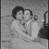 Ruby Dee and Robert Loggia in the stage production Wedding Band