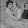 Ruby Dee and Robert Loggia in the stage production Wedding Band