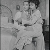 Robert Loggia and Ruby Dee in the stage production Wedding Band