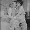 Robert Loggia and Ruby Dee in the stage production Wedding Band