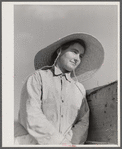 Mrs. W.D. Anglin, who had been helping her husband in the field. Transylvania Project, Louisiana