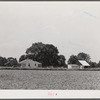 Project family's home and barns. Transylvania Project, Louisiana