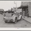 Some of the younger Osceola migratory Camp members who have come to the post pffice in Belle Glade, Florida for their mail