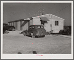 Office and supply rooms at Osceola migratory labor camp. Belle Glade, Florida