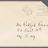 Letter from Bob Herget to Radford Bascome