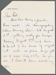 Letter from Bob Herget to Radford Bascome