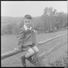 Child on fence