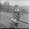 Child on fence