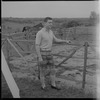 Unidentified man and fence