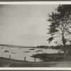 View of Three Mile Harbor, with boats. Three Mile Harbor, East Hampton