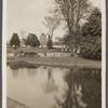 View of Town Pond, Burying Ground, and Gardiner's Windmill. East Hampton, East Hampton