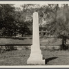 Memorial for 3 mates and 18 crew lost with ship John Milton, sunk Feb. 20, 1858. Southend Burying Ground. Capt. Harding. East Hampton, East Hampton