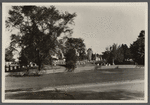 View of Burying Ground and Gardiner's windmill. East Hampton, East Hampton