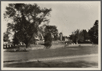 View of Burying Ground and Gardiner's windmill. East Hampton, East Hampton