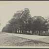 View of eastern end of Main Street. Looking east. Amagansett, East Hampton
