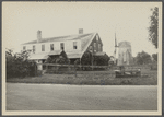Gardiner house and windmill. East side Main Street. Formerly Darly house. Purchased by Thomas Gardiner. East Hampton, East Hampton