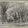 Col. Abraham Gardiner house. West side Main Street, opposite The Huntting. Called The Brown House. Built 1740-45. East Hampton, East Hampton