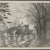 View of west side Main Street. South of Newtown Lane. East Hampton, East Hampton