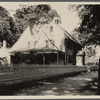 Col. Abraham Gardiner house. West side Main Street, opposite The Huntting. Called The Brown House. Built 1740-45. East Hampton, East Hampton