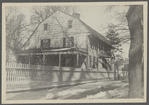 Col. Abraham Gardiner house. West side Main Street, opposite The Huntting. Called The Brown House. Built 1740-45. East Hampton, East Hampton