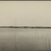 View of Camp Welsh. Fort Pond. (Military encampment?) Montauk, East Hampton