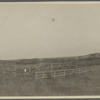 View of old cemetery. About 200ft west of site of First House, north of roadway, 3 miles west of Hither Plain Life Saving Station, 7  mi. east of Amagansett. 13 headstones, 9 with footstones, 1763-1821. Montauk, East Hampton