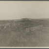 View of old cemetery. About 200ft west of site of First House, north of roadway, 3 miles west of Hither Plain Life Saving Station, 7  mi. east of Amagansett. 13 headstones, 9 with footstones, 1763-1821. Montauk, East Hampton