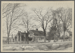 Osborn house. West side Main Street, south of Col. Abraham Gardiner house, opp. lawyer Raymond Smith house. East Hampton, East Hampton