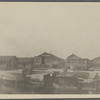 View of houses on shore of Coney Island Creek. Looking northwest from Harway Ave. Bridge (W. 17th Street). Coney Island, Gravesend [Brooklyn]