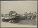 View of Sheepshead Bay. Looking NE from Shore Boulevard (line of West End Ave.). Sheepshead Bay, Gravesend [Brooklyn]