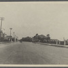 View of Sea Girt Ave., looking east. Tackapausha Hotel on left, Ostend Hotel on right: David Roach (1891). Far Rockaway, Rockaway [Queens]