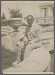 Outdoors portrait of Paul D. Blackwell in bowtie