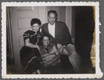 Jean, John, and woman in chair