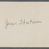 A young Jean Blackwell Hutson smiling in a series of photos