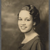 Studio portrait of young Jean Blackwell Hutson