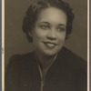 Jean Blackwell Hutson portrait in dark dress
