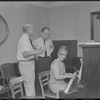 The Girl Who Came to Supper, original Off-Broadway production, rehearsal
