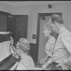 The Girl Who Came to Supper, original Off-Broadway production, rehearsal