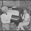 The Girl Who Came to Supper, original Off-Broadway production, rehearsal
