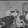 The Girl Who Came to Supper, original Off-Broadway production, rehearsal