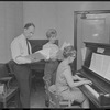 The Girl Who Came to Supper, original Off-Broadway production, rehearsal