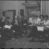 The Girl Who Came to Supper, original Off-Broadway production, rehearsal