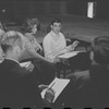 The Girl Who Came to Supper, original Off-Broadway production, rehearsal