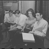 The Girl Who Came to Supper, original Off-Broadway production, rehearsal