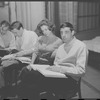 The Girl Who Came to Supper, original Off-Broadway production, rehearsal