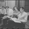 The Girl Who Came to Supper, original Off-Broadway production, rehearsal