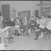 The Girl Who Came to Supper, original Off-Broadway production, rehearsal